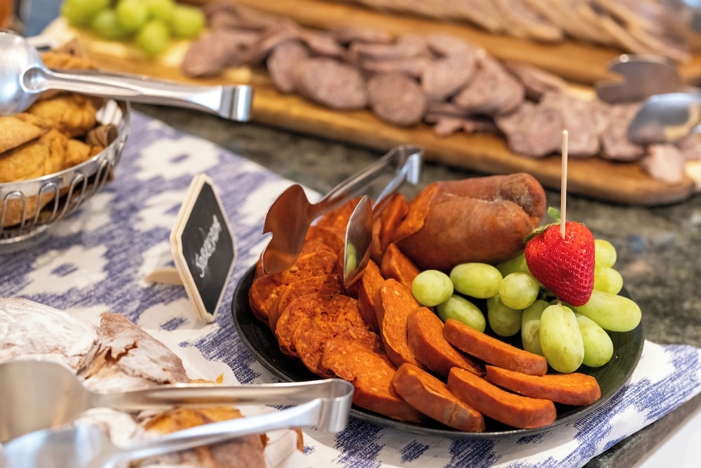 뷔페 아침 식사