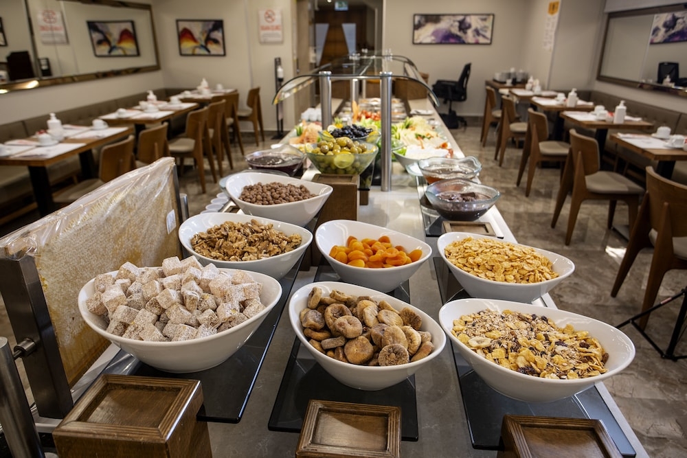 뷔페 아침 식사