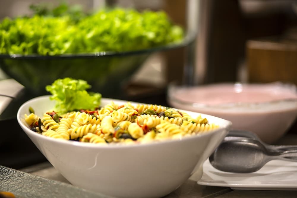 뷔페 아침 식사