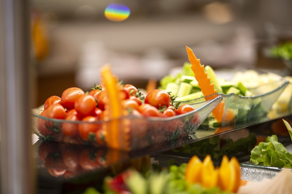 뷔페 아침 식사