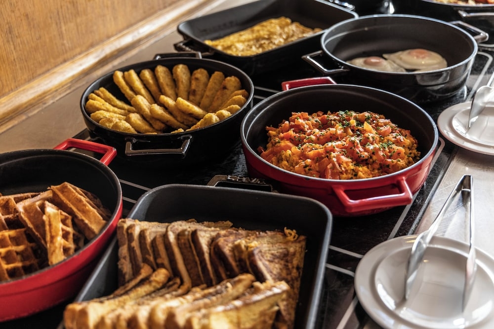 뷔페 아침 식사