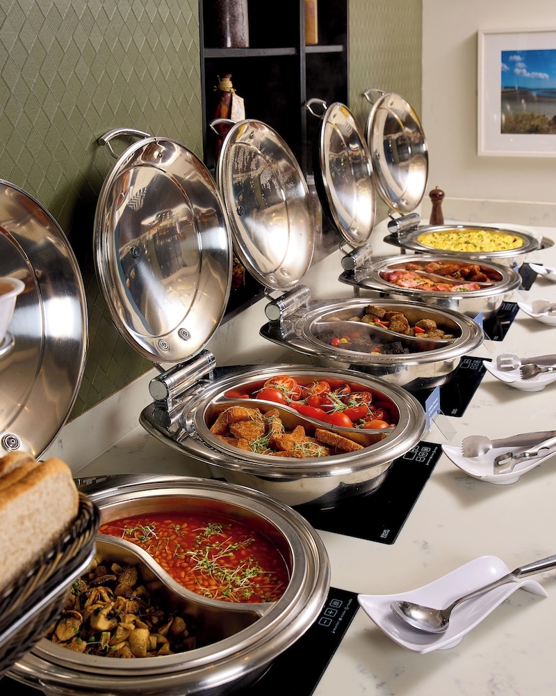 뷔페 아침 식사