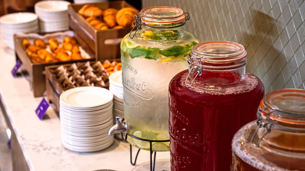 뷔페 아침 식사