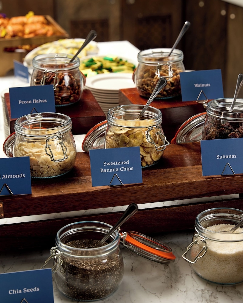 뷔페 아침 식사