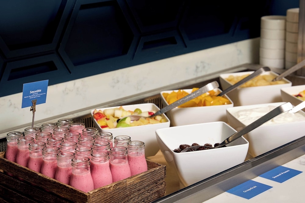 뷔페 아침 식사