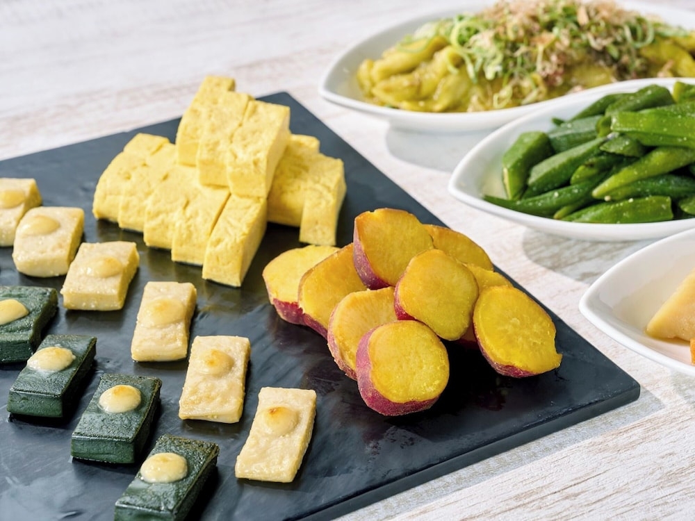 뷔페 아침 식사