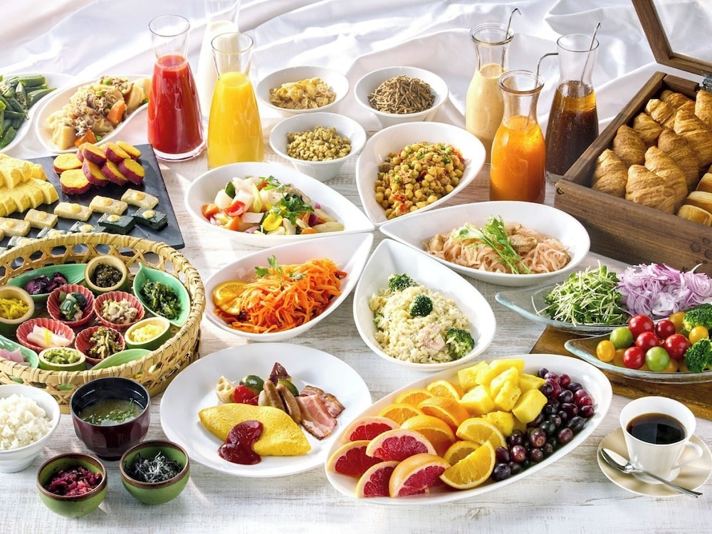 뷔페 아침 식사