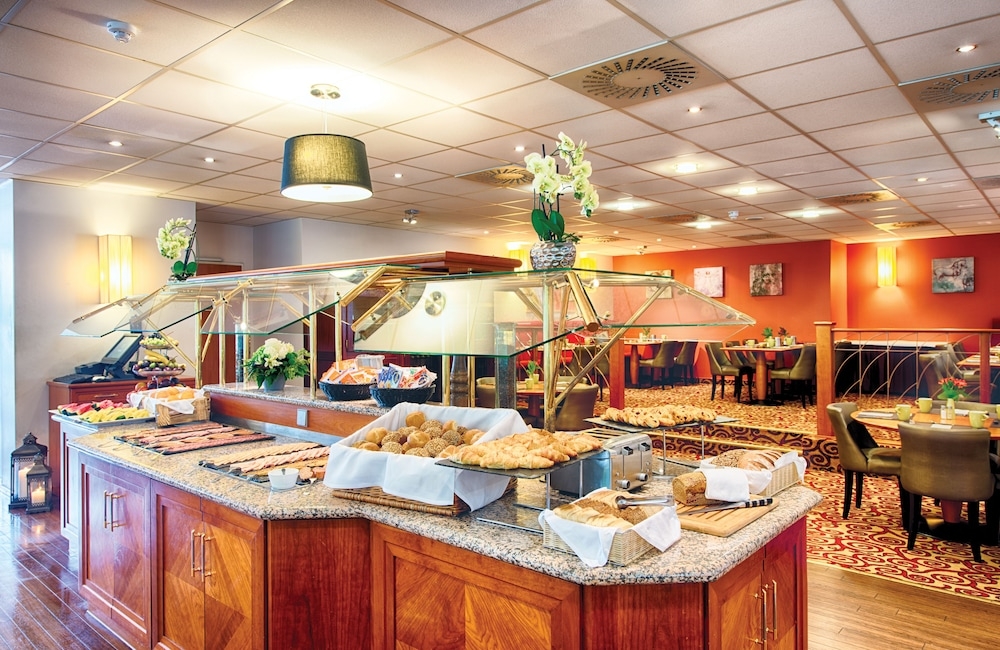 뷔페 아침 식사