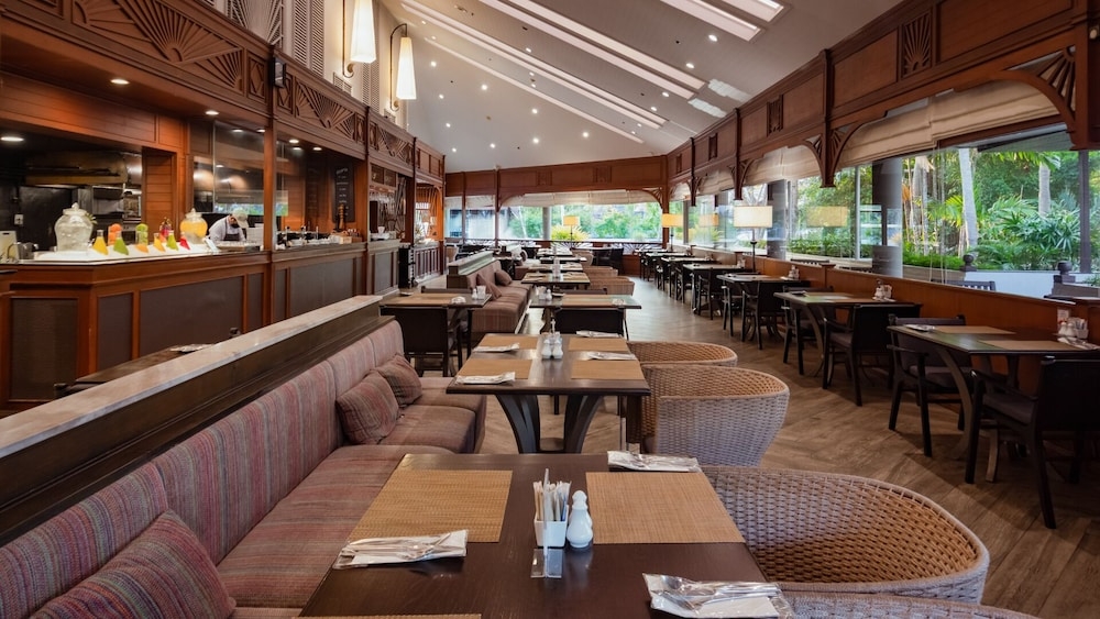 뷔페 아침 식사