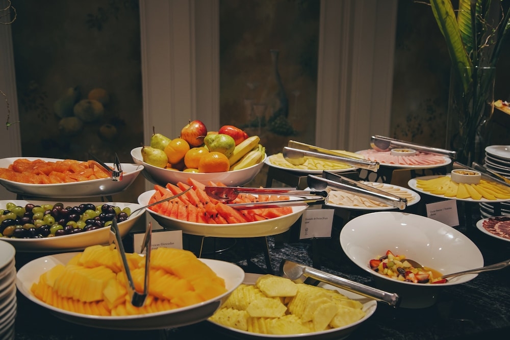 뷔페 아침 식사