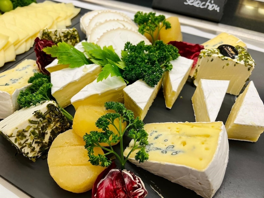 뷔페 아침 식사