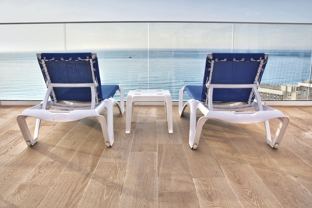 숙박 시설에서 보는 주변 전망