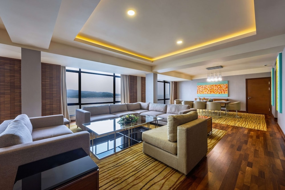 객실에서 보이는 전망