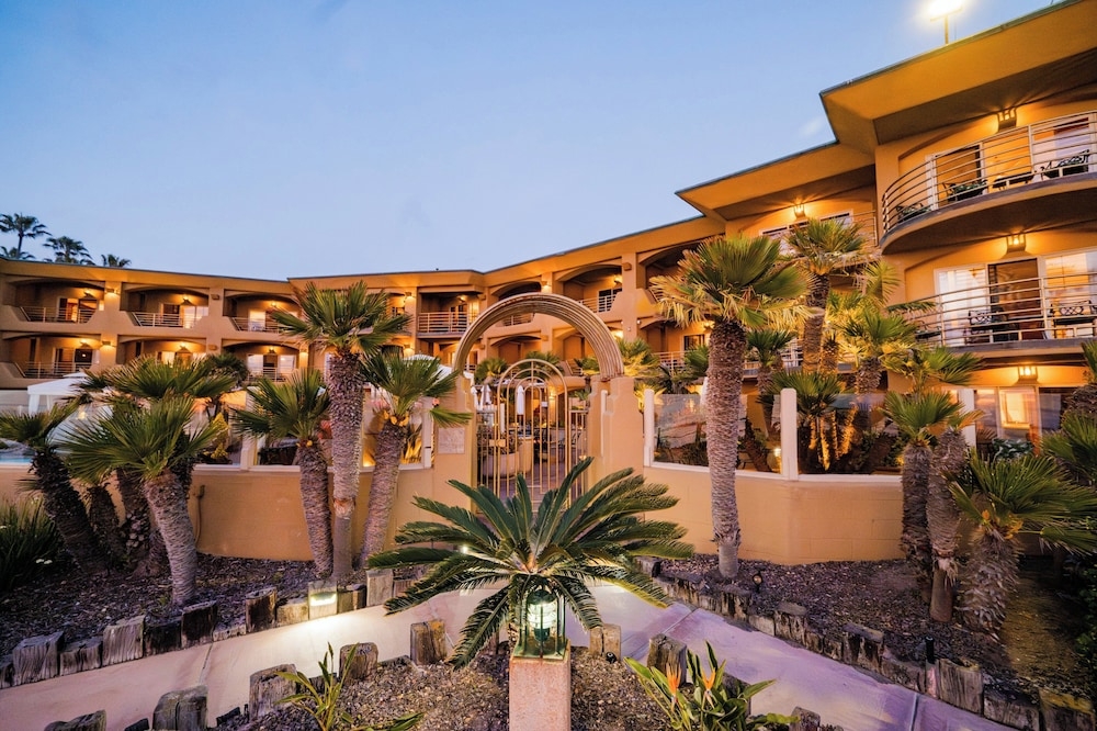 숙박 시설 입구