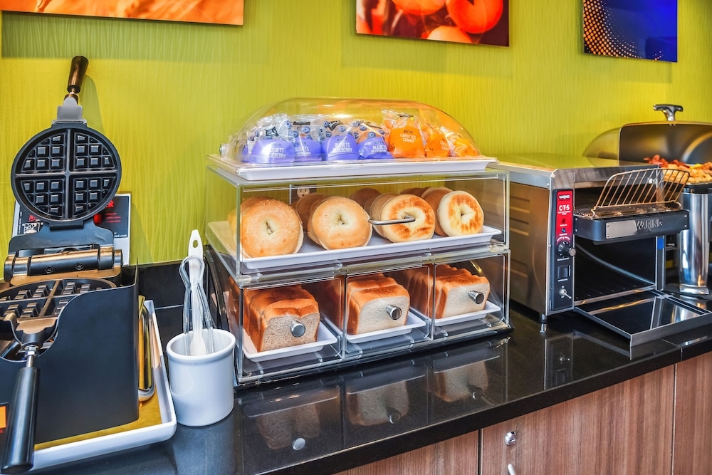 뷔페 아침 식사