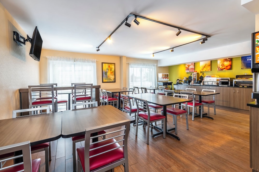 뷔페 아침 식사