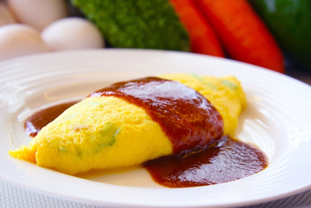 뷔페 아침 식사