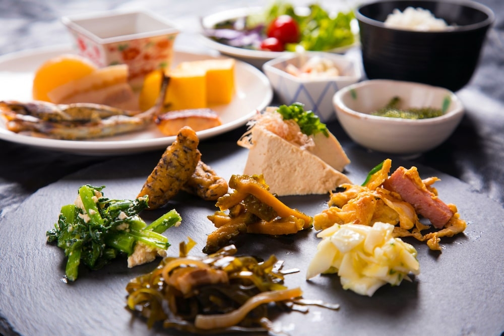 뷔페 아침 식사