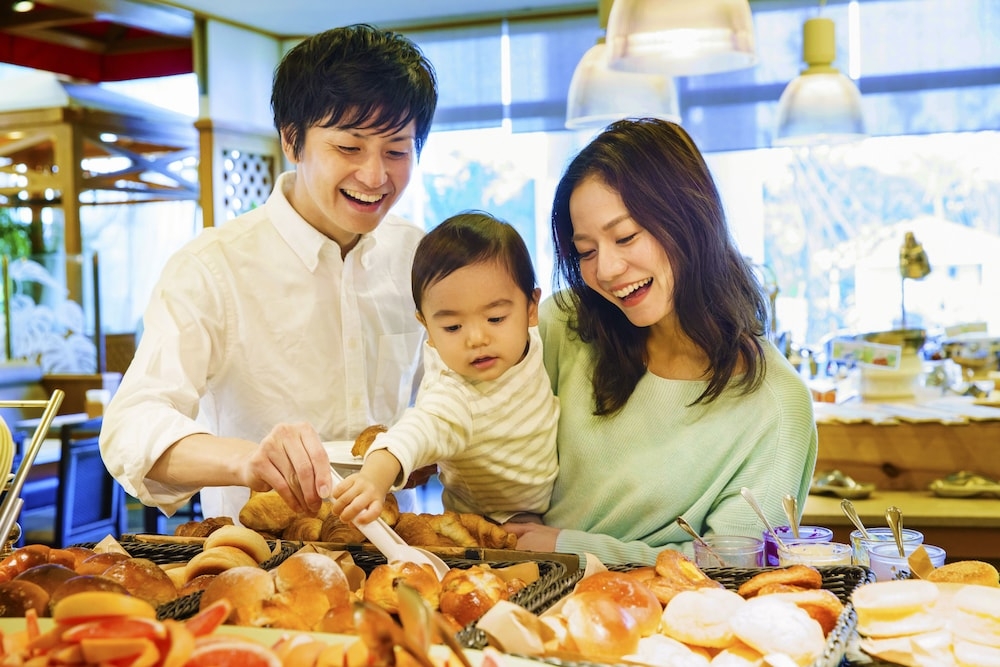 뷔페 아침 식사