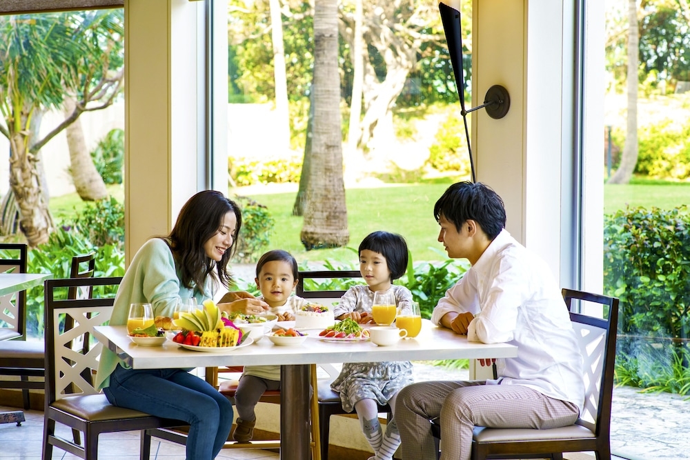 뷔페 아침 식사