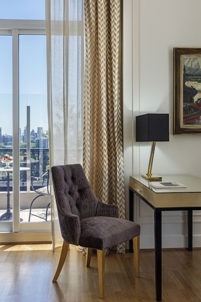 숙박 시설에서 보는 시내 전망