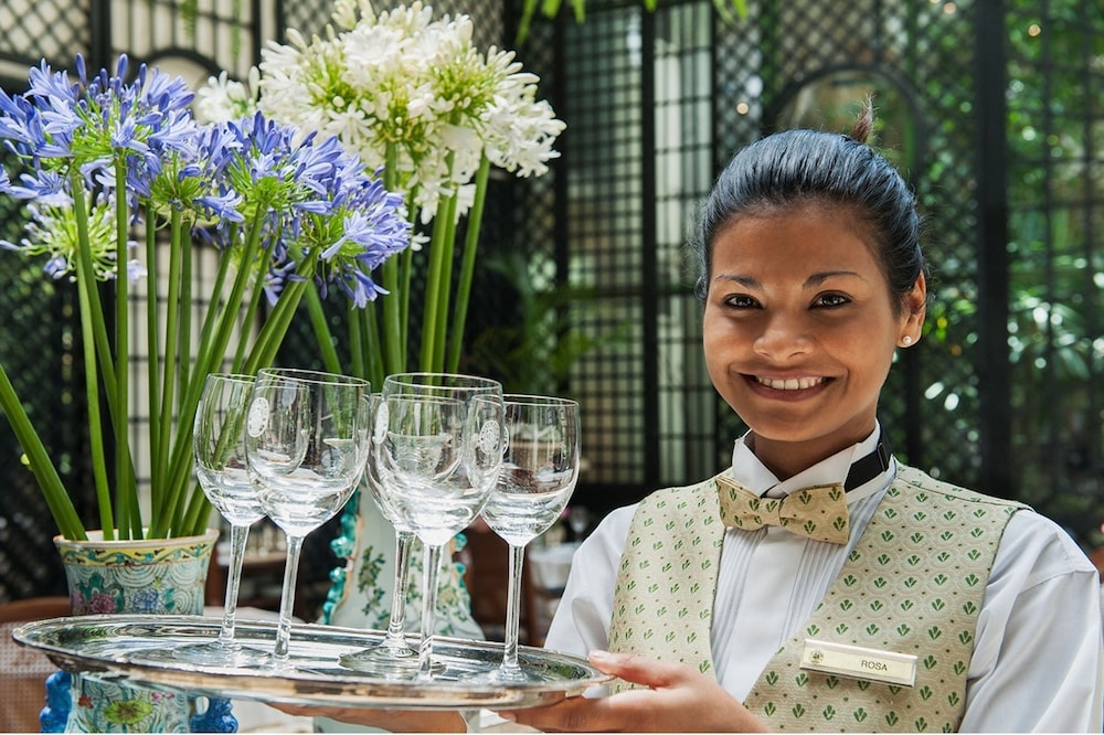 뷔페 아침 식사