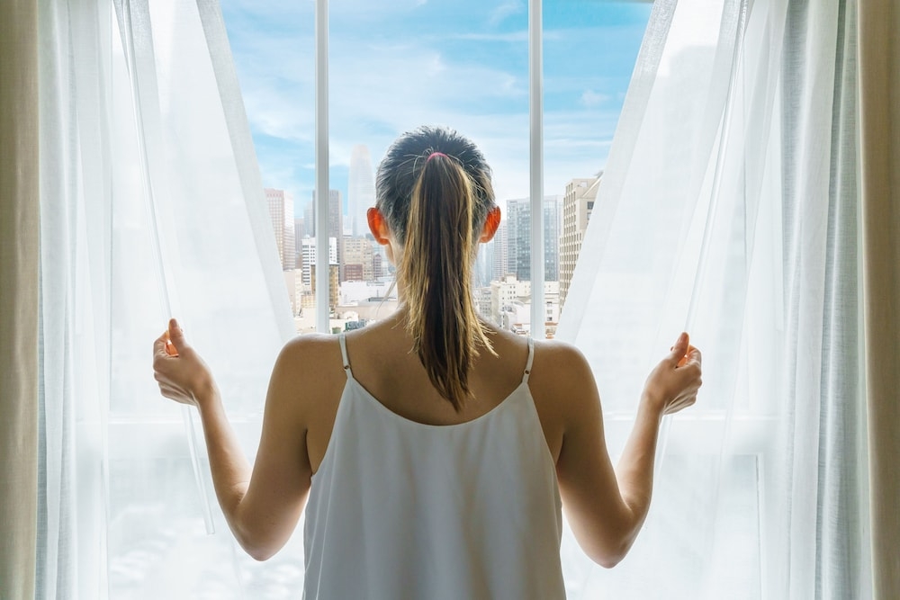 객실에서 보이는 전망