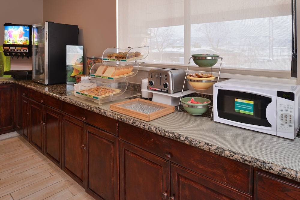 뷔페 아침 식사