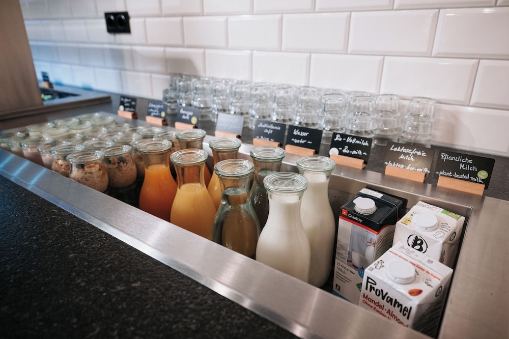 뷔페 아침 식사