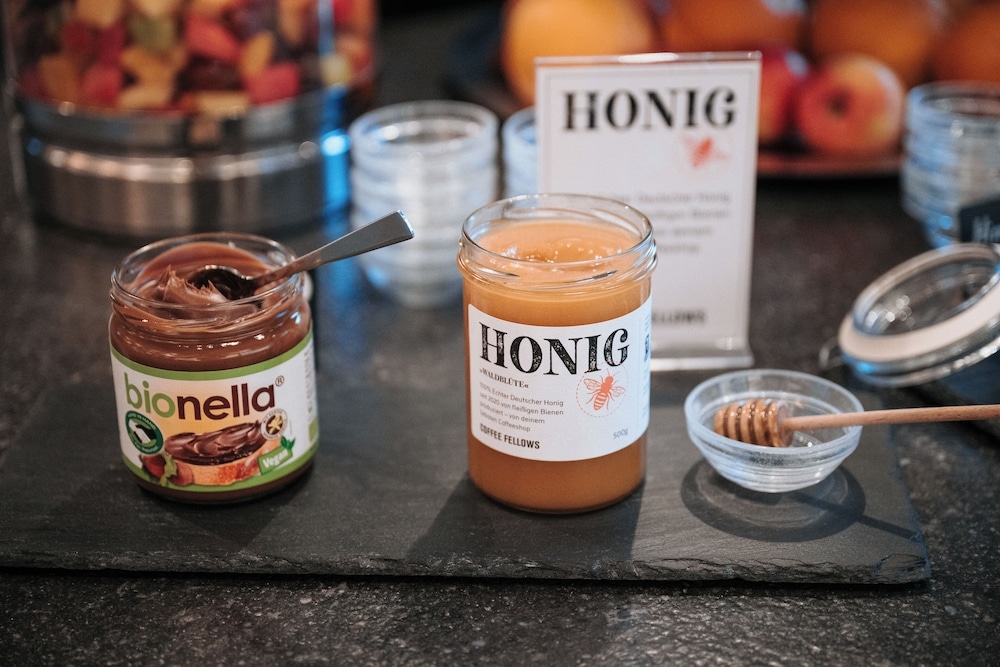 뷔페 아침 식사