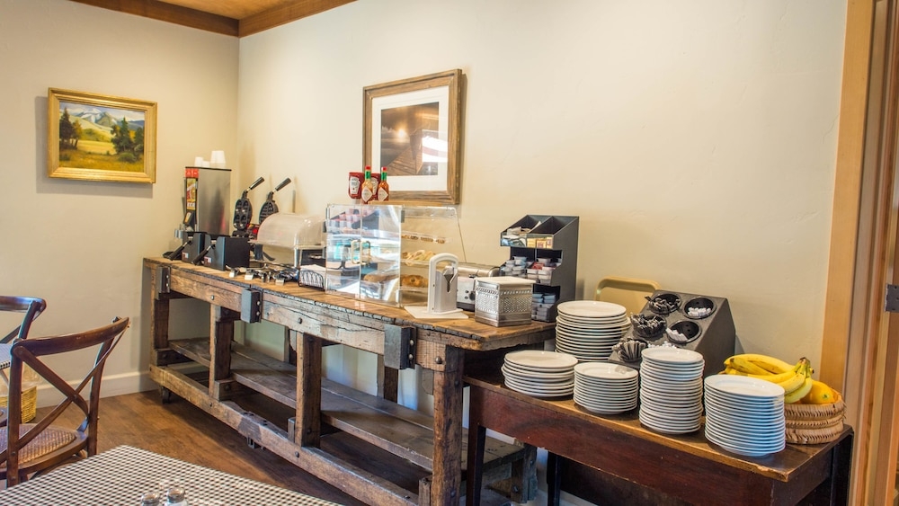 뷔페 아침 식사