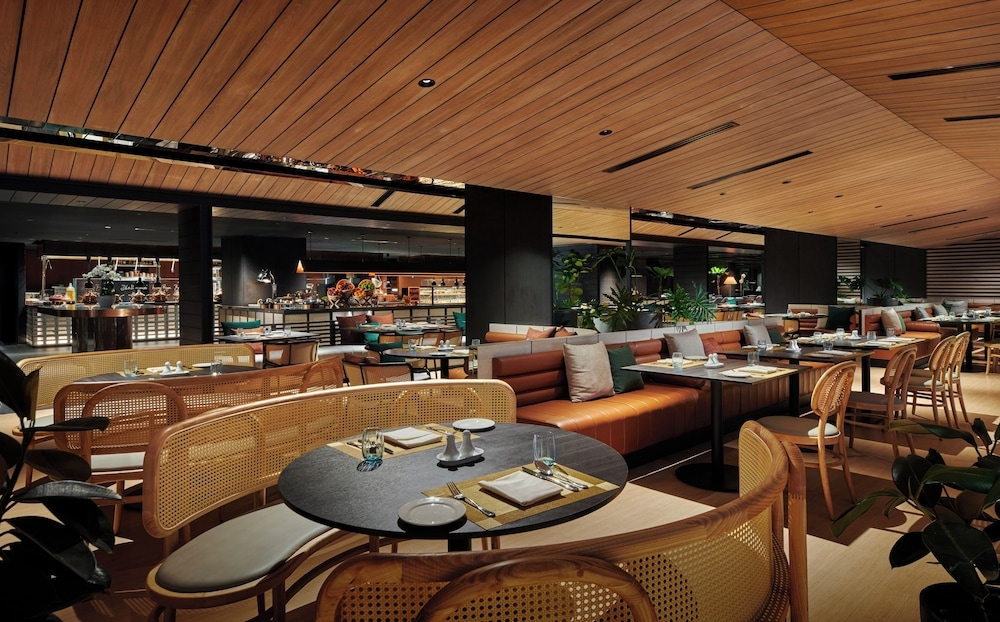 뷔페 아침 식사