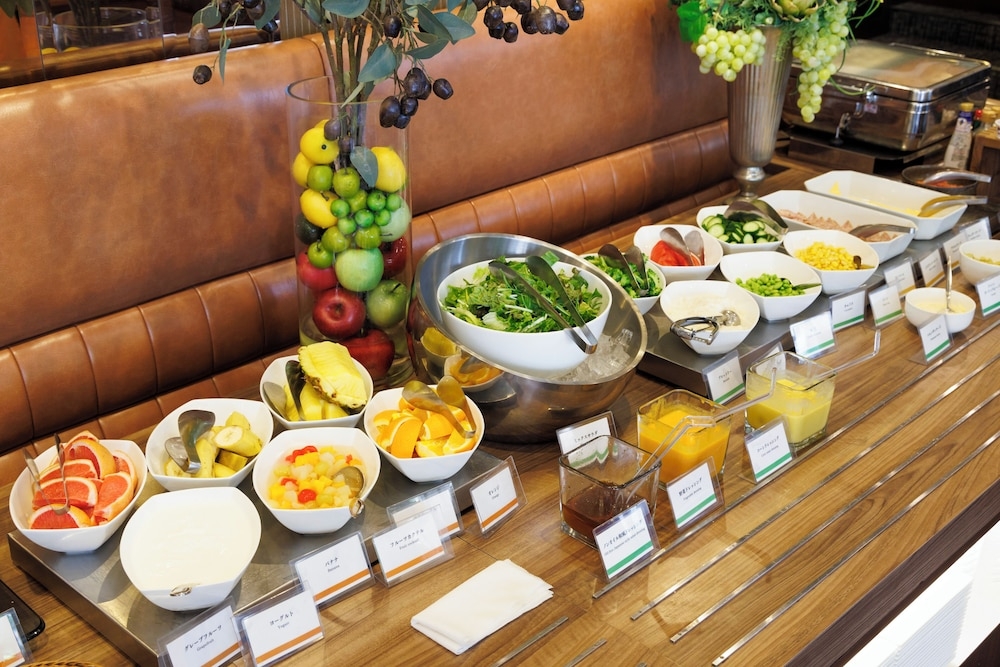 뷔페 아침 식사