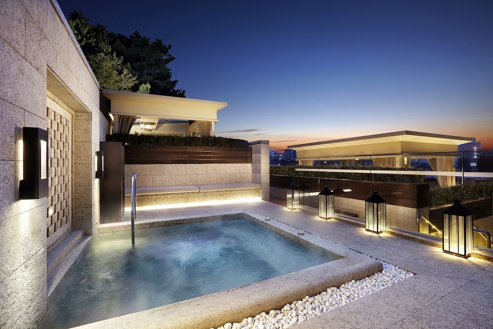 야외 스파 욕조