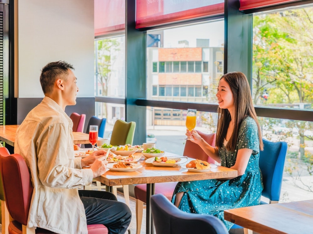 뷔페 아침 식사