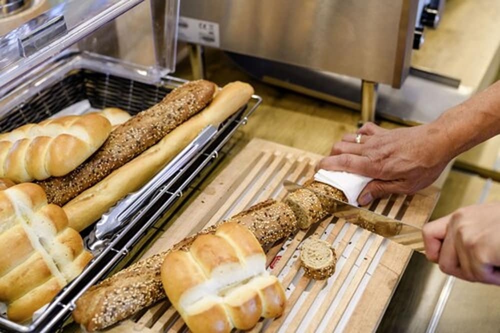 뷔페 아침 식사