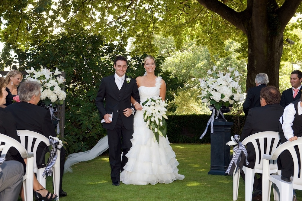 야외 결혼식 공간