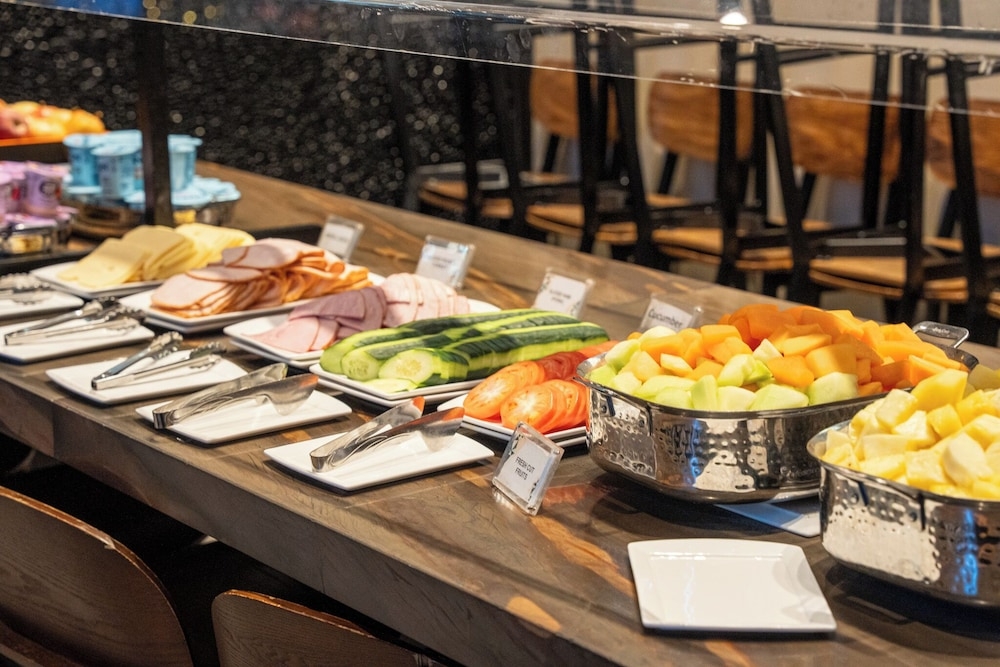 뷔페 아침 식사