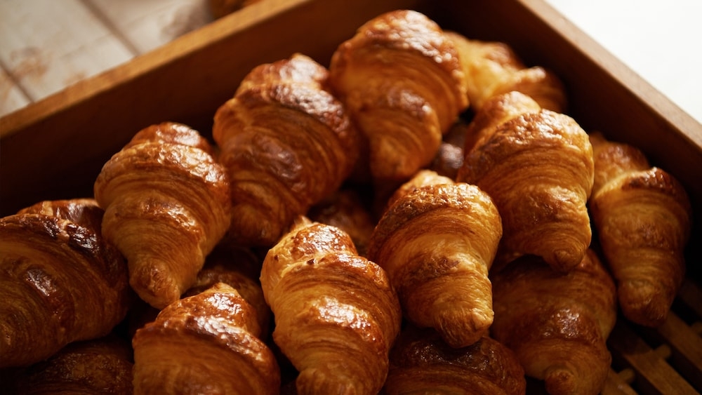 뷔페 아침 식사