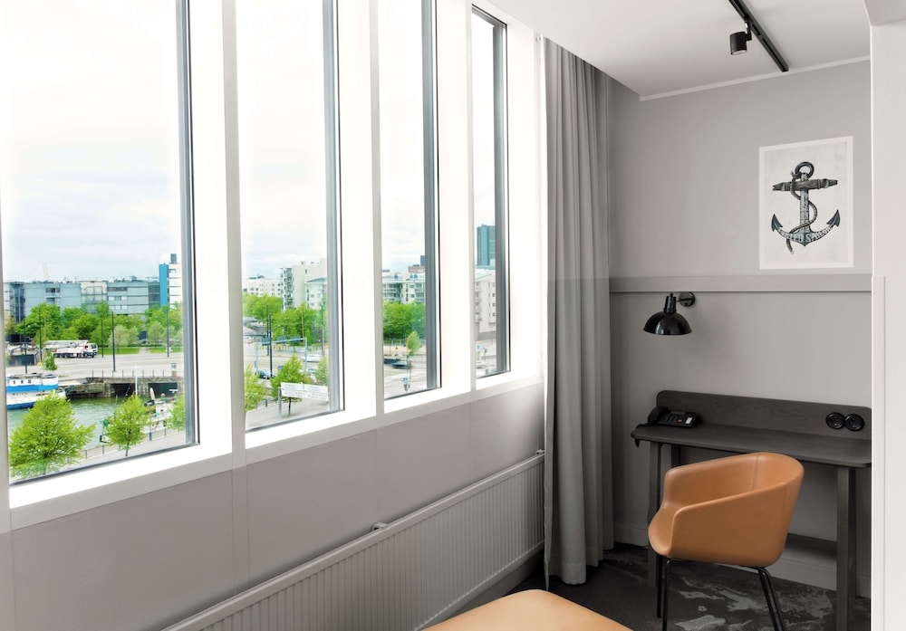 숙박 시설에서 보는 시내 전망