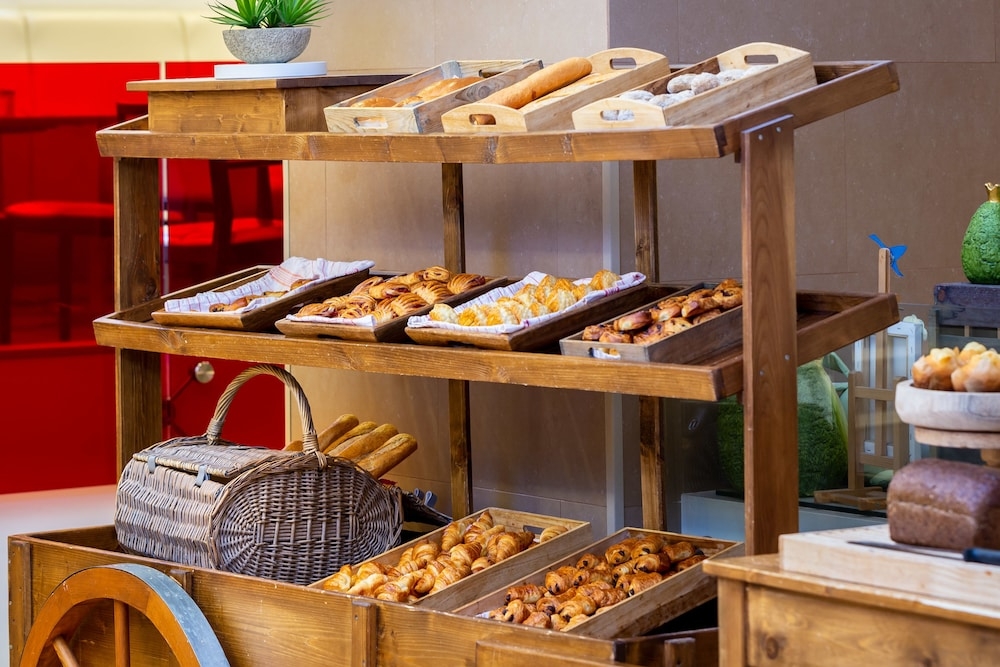 뷔페 아침 식사