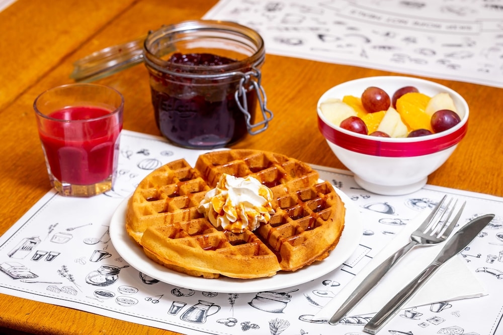 뷔페 아침 식사