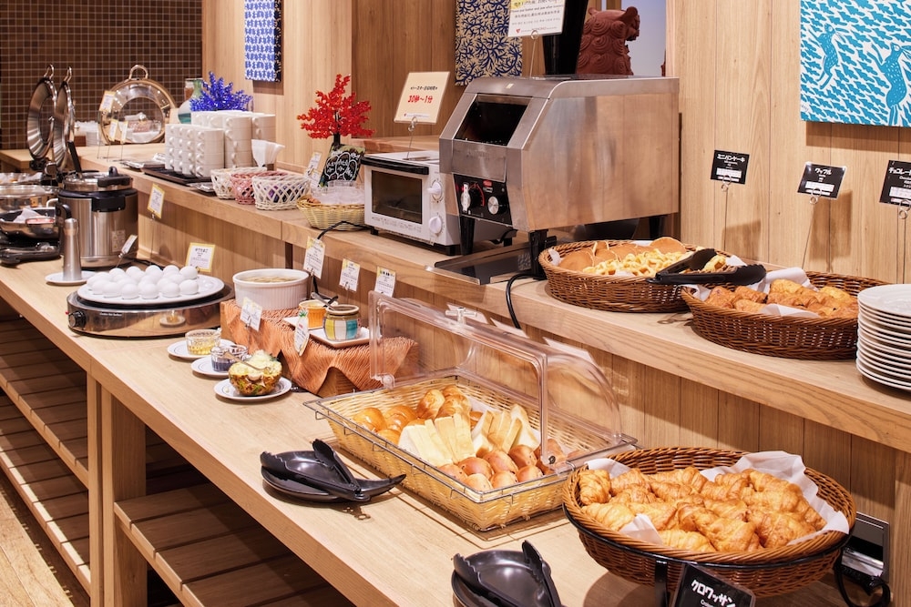 뷔페 아침 식사