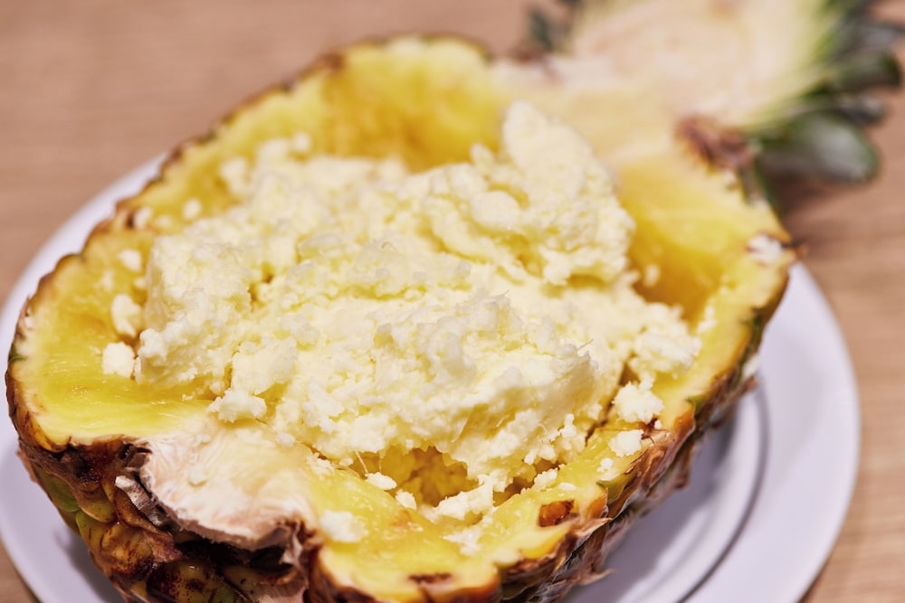 뷔페 아침 식사