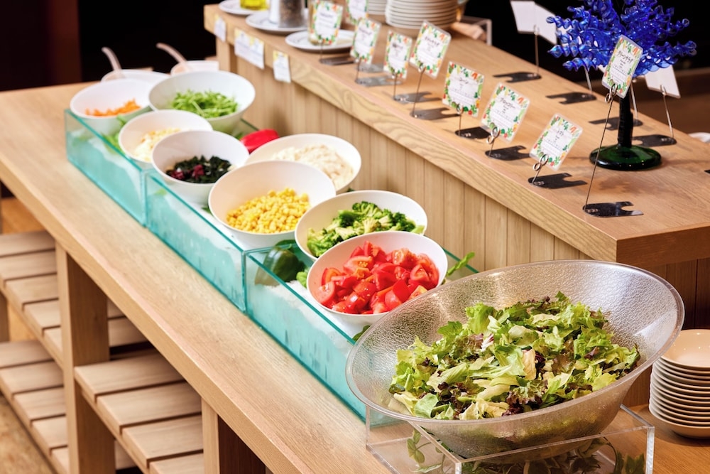 뷔페 아침 식사