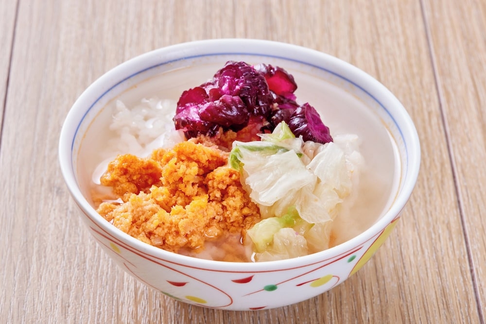 뷔페 아침 식사