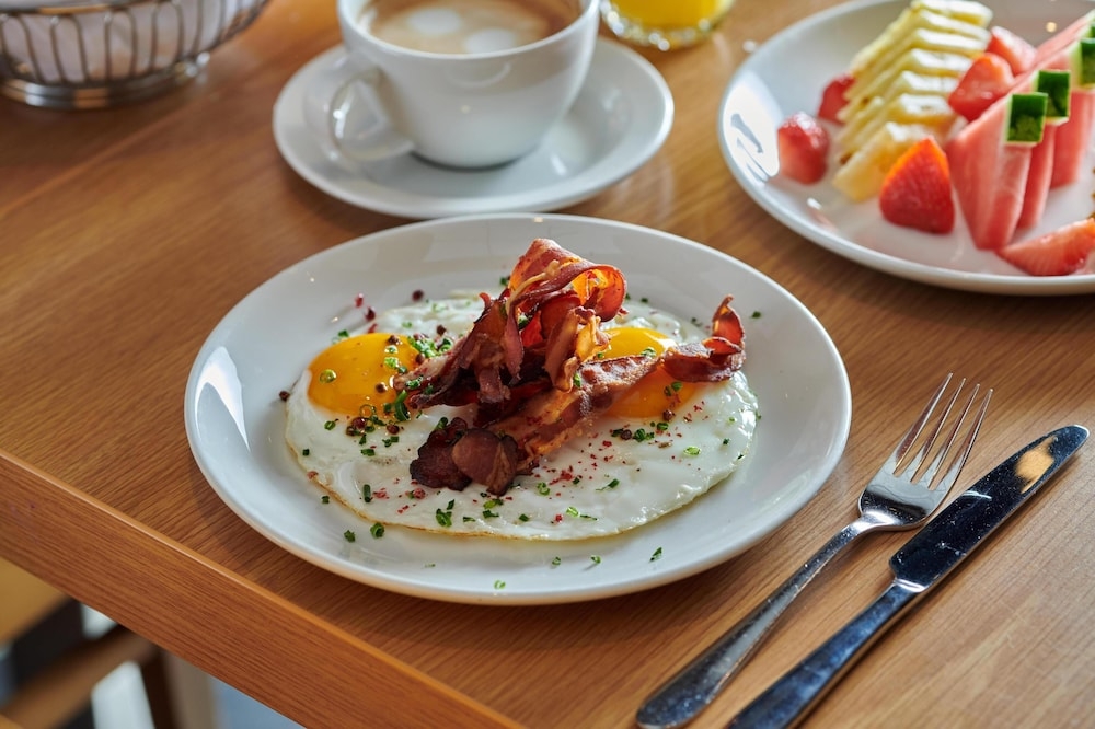 뷔페 아침 식사