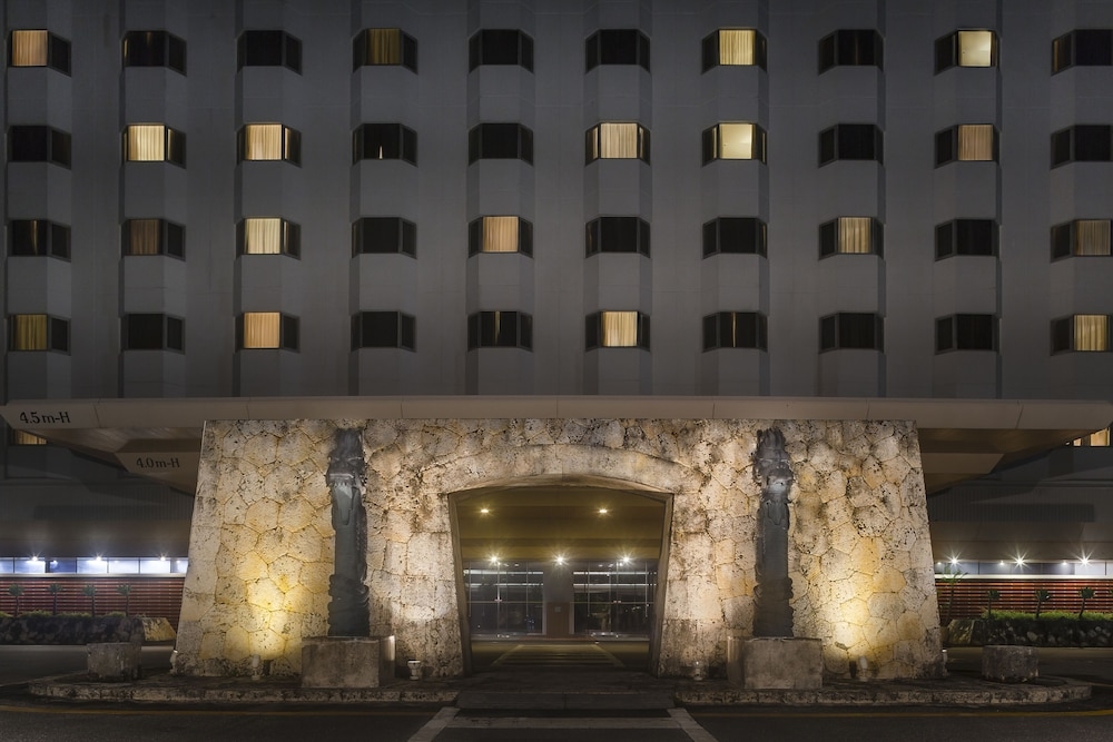 숙박 시설 입구