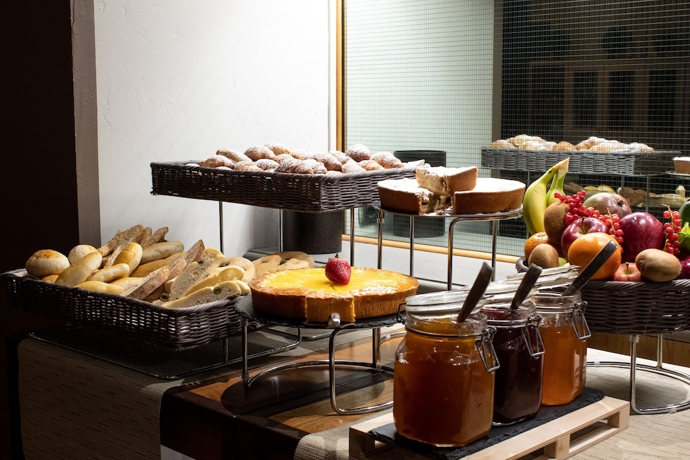 뷔페 아침 식사