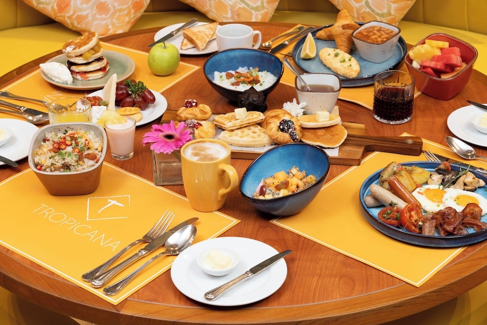 뷔페 아침 식사